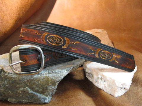 Classic tooling  Navajo belt
