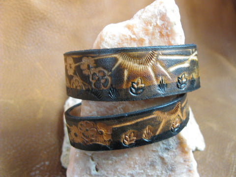 Classic tooling Sun and flower Bracelet